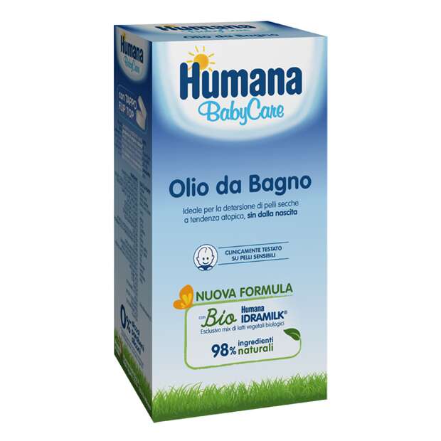 Humana - Baby care olio da bagno 200 ml