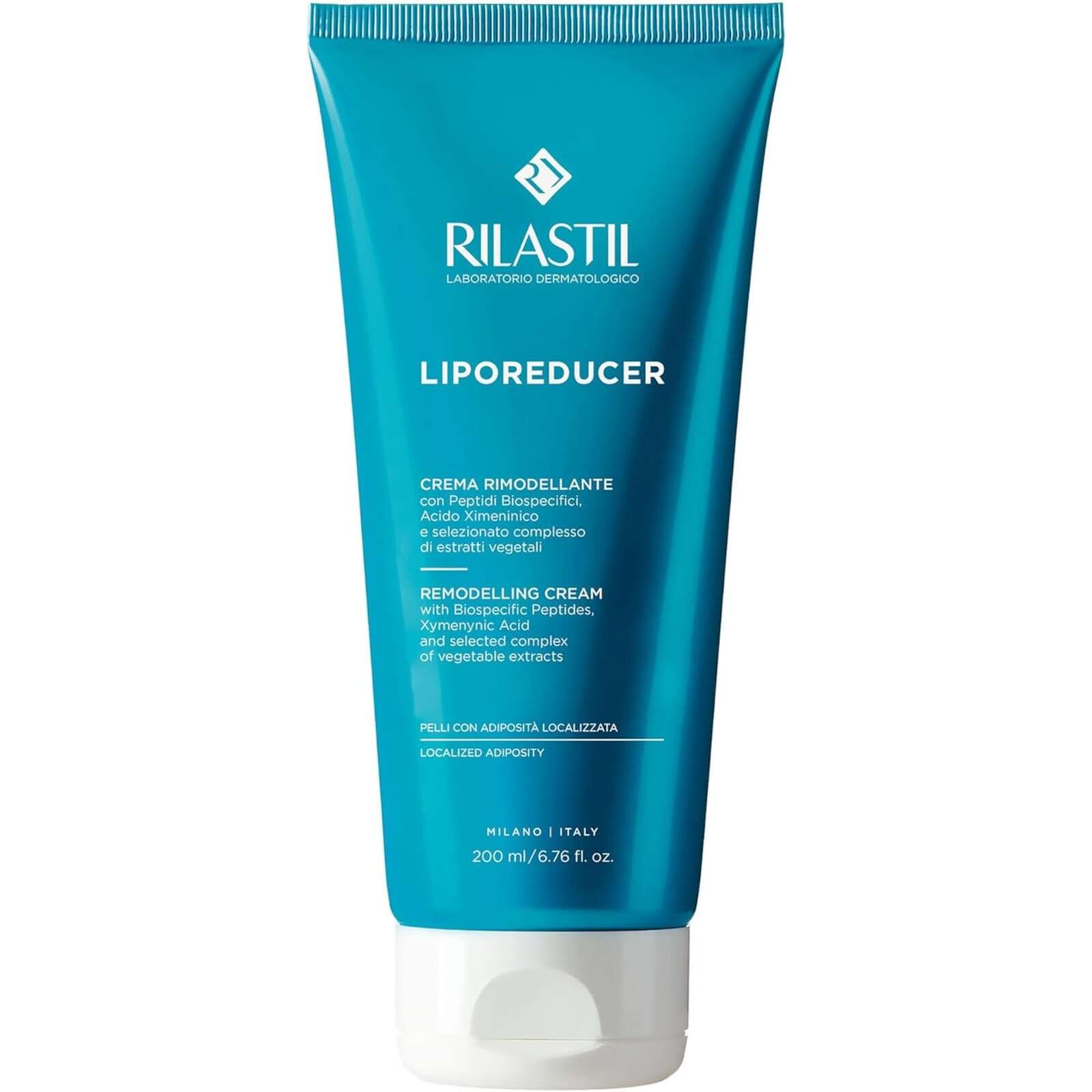 Rilastil Rilastil Liporeducer Crema Rimodellante 200 ml – Trattamento Snellente Anti-Adiposità Localizzate