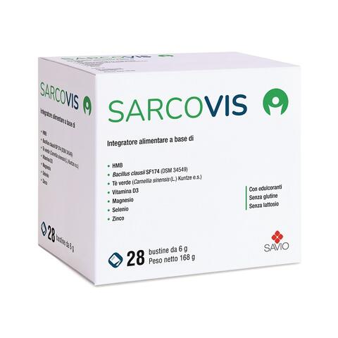 Sarcovis - 28 bustine 6 g senza glutine senza lattosio con edulcoranti