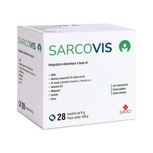 Sarcovis - 28 bustine 6 g senza glutine senza lattosio con edulcoranti