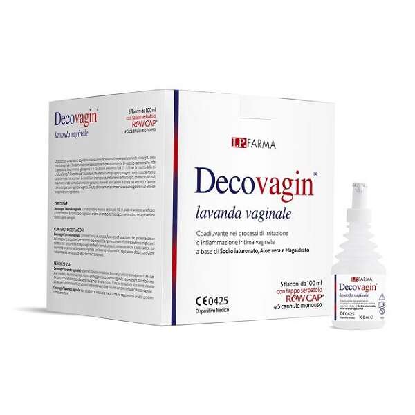 Decovagin - 5 flaconi da 100 ml + 5 cannule monouso
