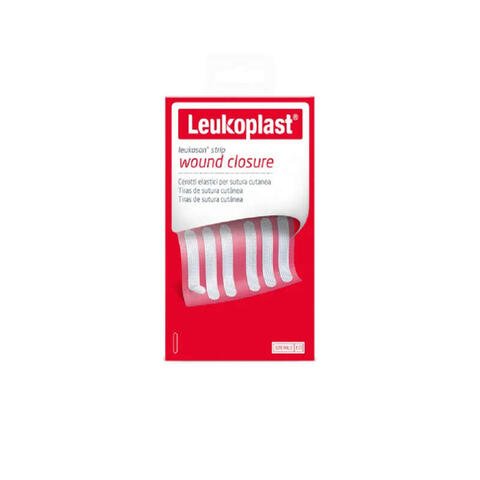 Leukosan - Cerotto per sutura  strip 6x38mm 2 buste x 6 cerotti