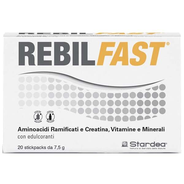 Rebilfast - 20 stickpack 7,5 g senza glutine senza lattosio