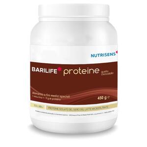 Barilife proteine cioccolato - 450 g senza glutine