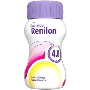 Nutricia - Renilon 4,0 albicocca 4 bottiglie da 125 ml