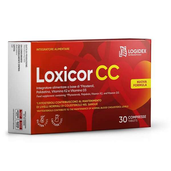 Loxicor cc - 30 compresse senza glutine senza lattosio