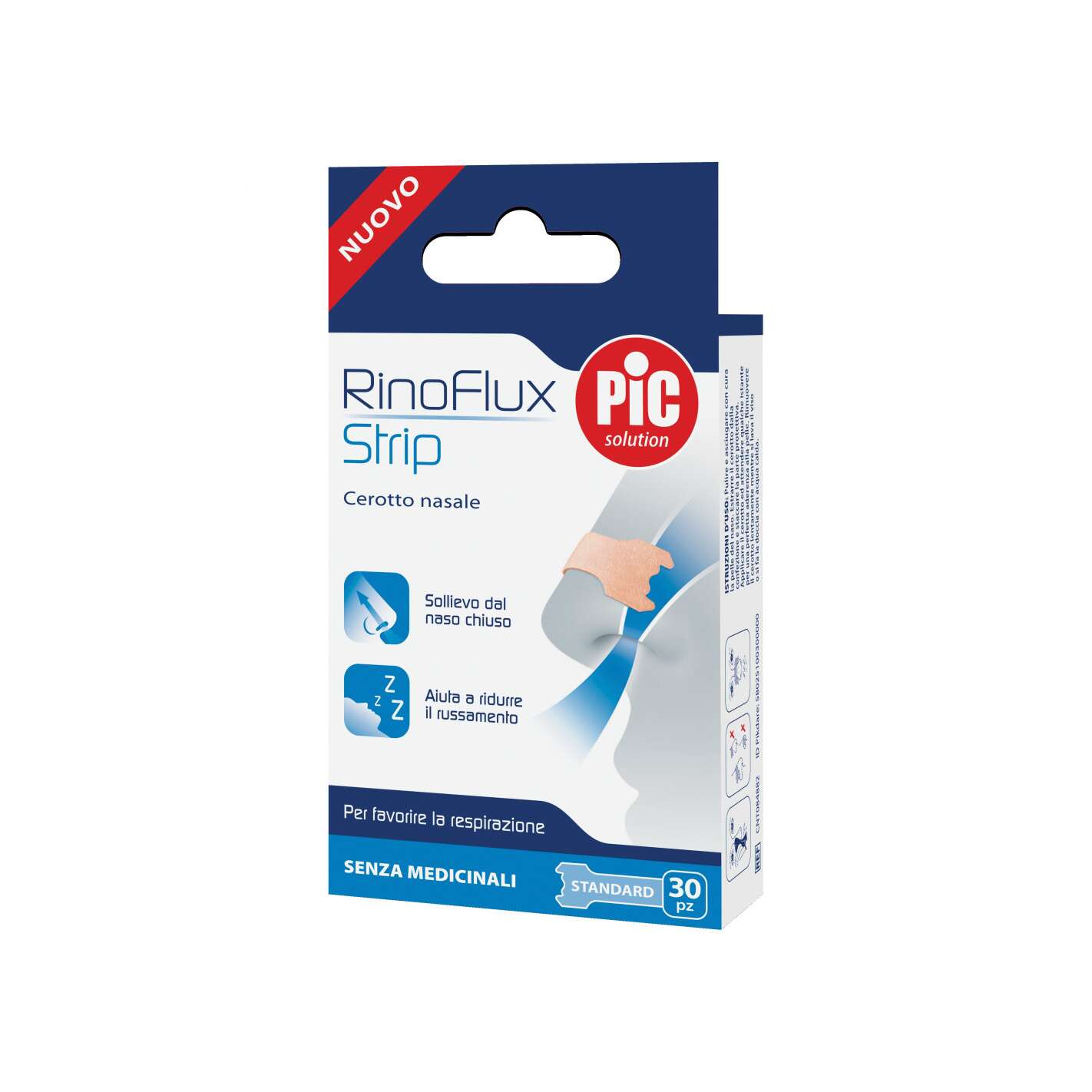 Pic solutions rinoflux - Cerotto Nasale RinoFlux Standard Pic Solution 30 Pezzi