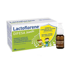 Lactoflorene - Difesa bambini 10 flaconi 100 ml
