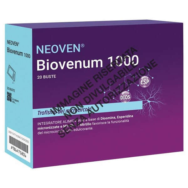 Laboratorio della farmacia - Biovenum 1000 20 buste da 5 g linea neoven
