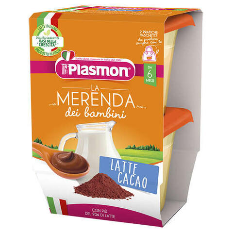 Plasmon - La merenda dei bambini merende latte cacao asettico 2 x 120 g