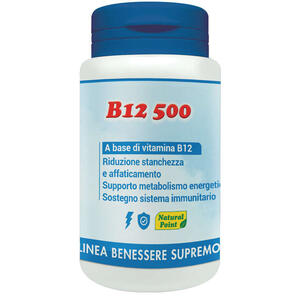Natural point - B12 500 cianocobalamina 100 capsule vegetali