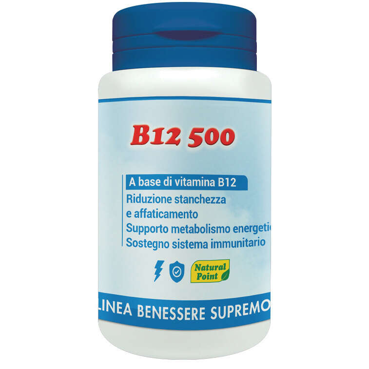 Natural point - B12 500 cianocobalamina 100 capsule vegetali