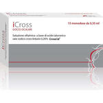 Icross soluzione oftalmica acido ialuronico cross-linkato 0,2% 15 monodosi da 0,35 ml