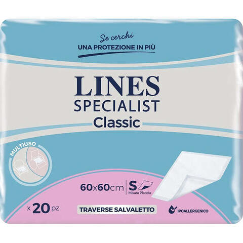 Lines - Traversa  specialist classic traversa 60 x 60 cm 20 pezzi
