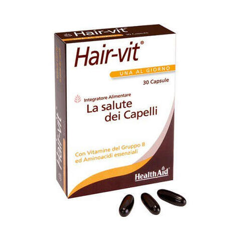 Healthaid hair-vit - Hair-vit 30 capsule molli