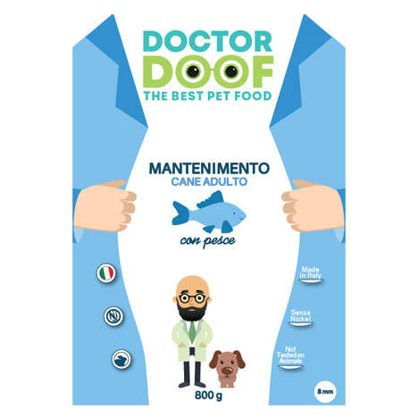 Doctor doof mantenimento cane adulto con pesce - Doctor doof mantenimento cane al pesce 800 g