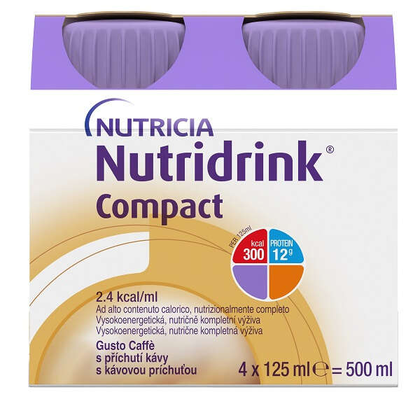 Nutridrink - Nutricia  compact gusto caffe' 4 bottiglie da 125 ml