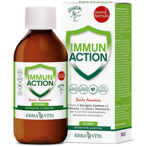 Erba vita - Immun action fluido junior 200 ml