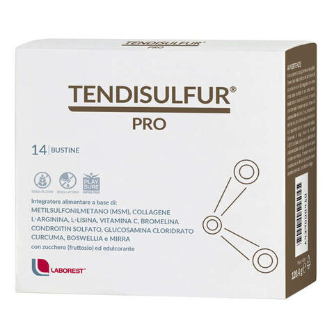 Tendisulfur - Pro 14 bustine da 8,6g