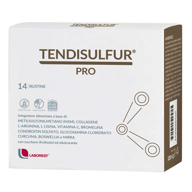 Tendisulfur - Pro 14 bustine da 8,6g