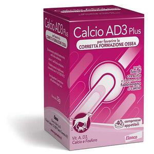 Calcio ad3 - Plus 40 compresse appetibili