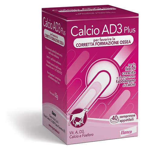 Calcio ad3 - Plus 40 compresse appetibili