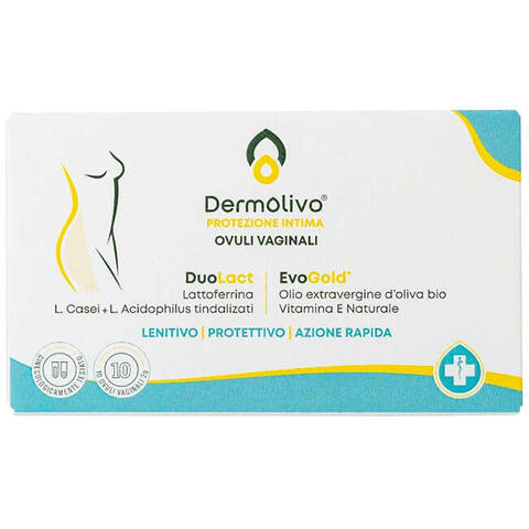 Dermolivoovuli vaginali - Dermolivo ovuli vaginali 10 pezzi