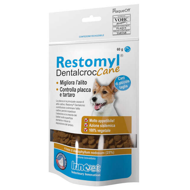 Restomyl - Dentalcroc cani piccola taglia busta 60 g