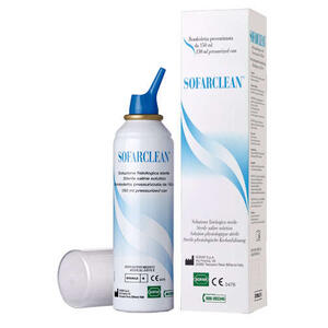 Sofarclean - Soluzione fisiologica  150ml in bomboletta pressurizzata