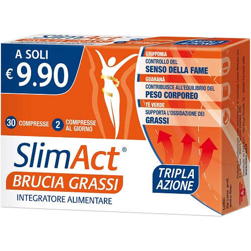 Brucia grassi - Slim act  30 compresse