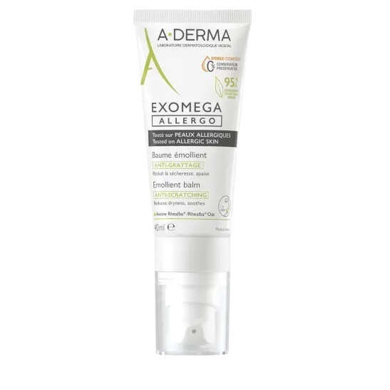 A-derma - Exomega allergo cs balsamo emolliente anti-prurito 40 ml