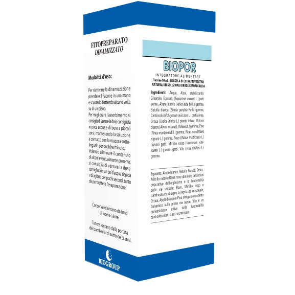 Biogroup - Biopor 50 ml soluzione idroalcolica