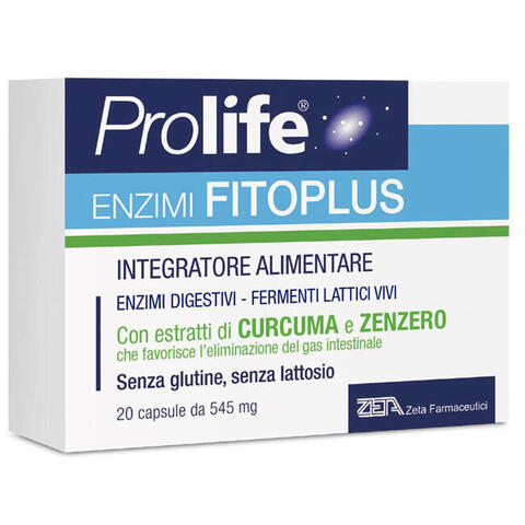 Prolife - Enzimi fitoplus 20 capsule