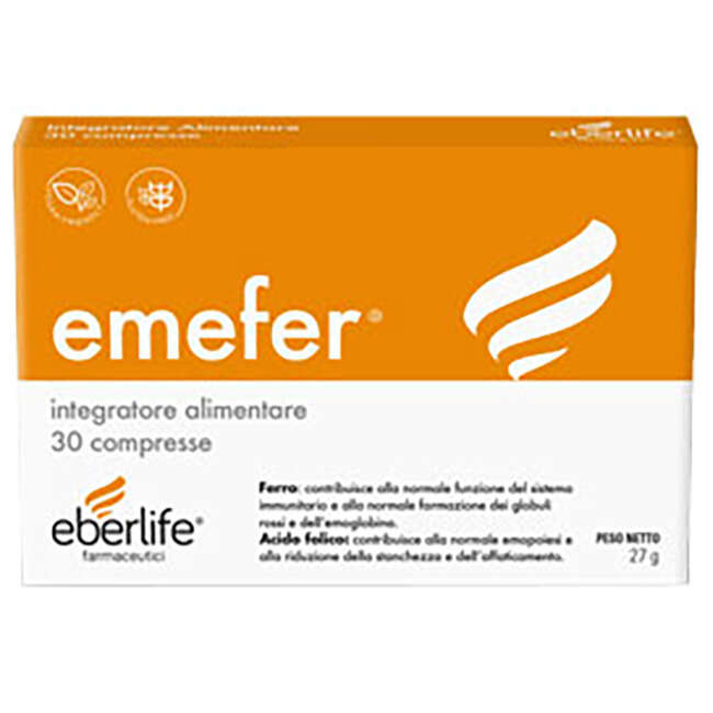 Eberlife farmaceutici - Emefer 30 compresse