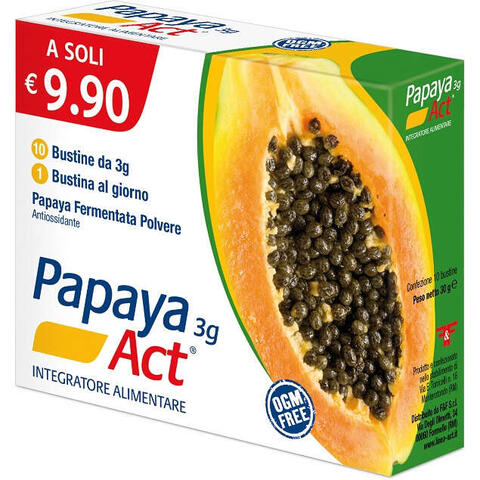F&f - Papaya act 3g 10 bustine
