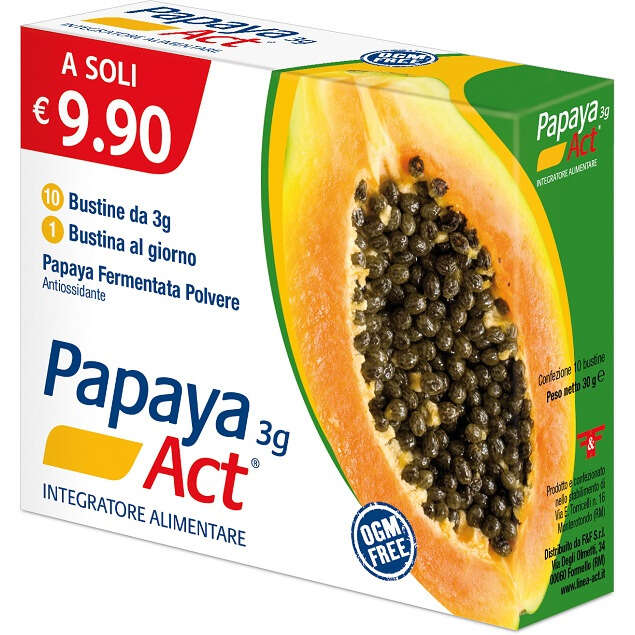 F&f - Papaya act 3g 10 bustine