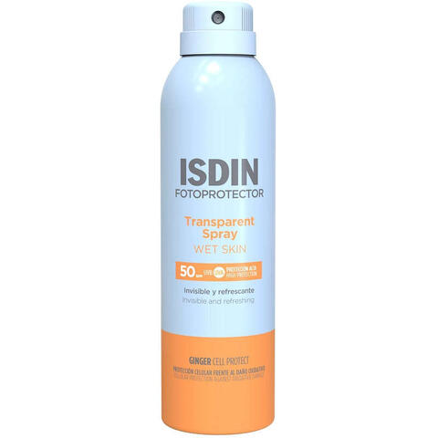 Isdin - Transparent spray wet skin spf50 250 ml