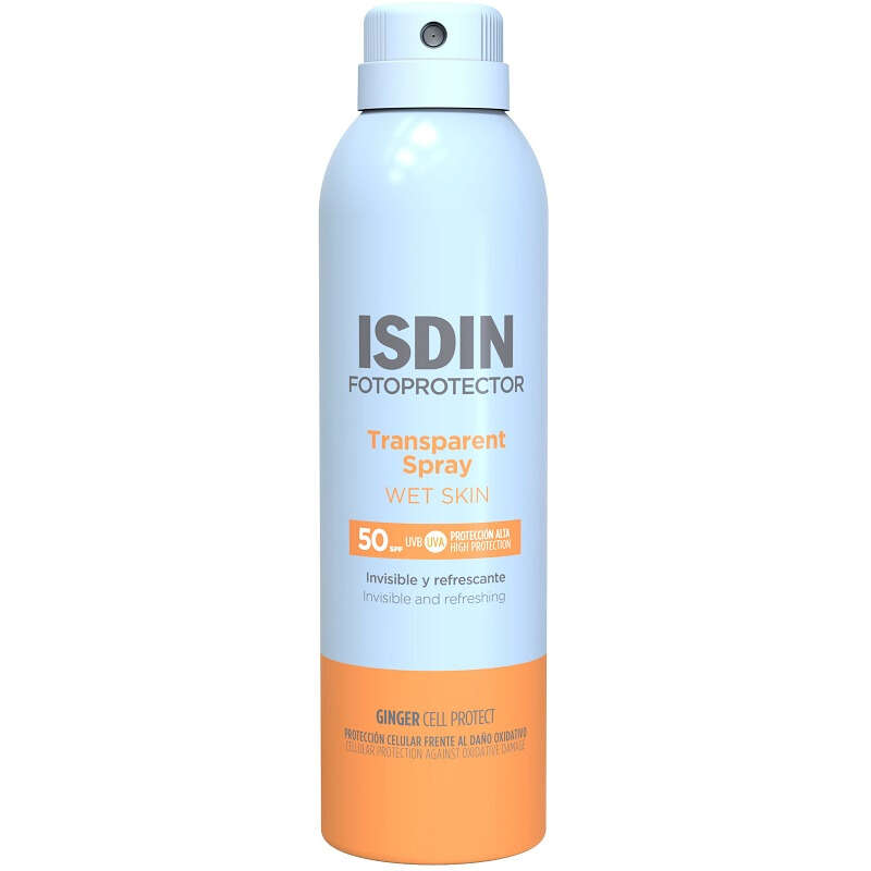 Isdin - Transparent spray wet skin spf50 250 ml
