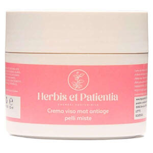 Crema viso mat antiage - Herbis et patientia  pelli miste 50 ml