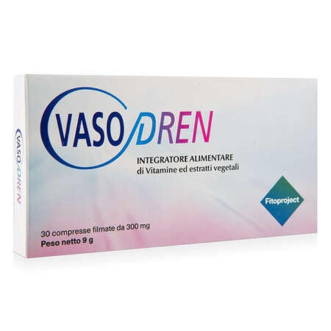 Fitoproject - Vasodren 30 compresse filmate da 300 mg