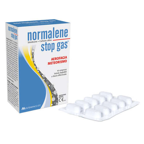 Normalene - Stop gas 40 compresse