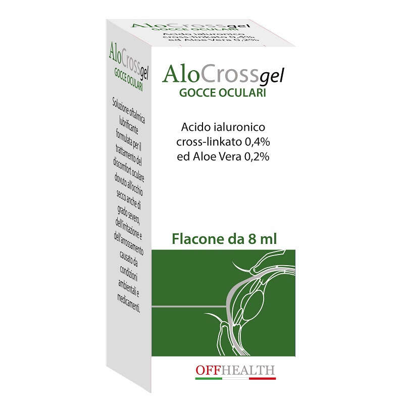 Offhealth - Alocrossgel soluzione oftalmica 8 ml