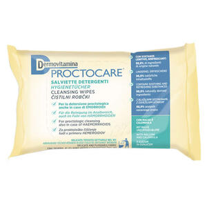 Dermovitamina - Proctocare salviette detergenti 15 pezzi