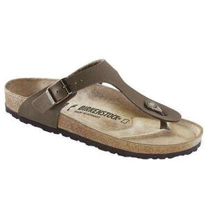 Birkenstock - Gizeh mocca birko flor nubuck 41