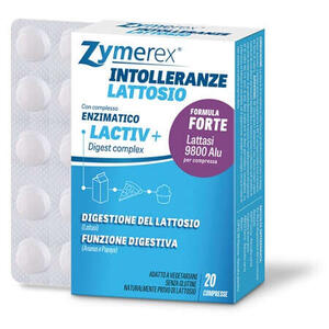 Zymerex - Intolleranze lattosio 20 compresse rivestite