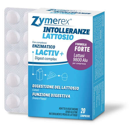 Zymerex - Intolleranze lattosio 20 compresse rivestite