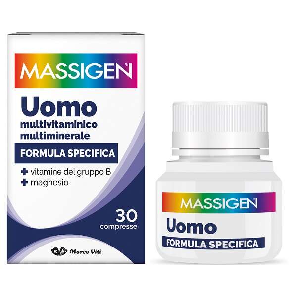 Dailyvit - Massigen uomo multivitaminico e multiminerale 30 compresse rivestite