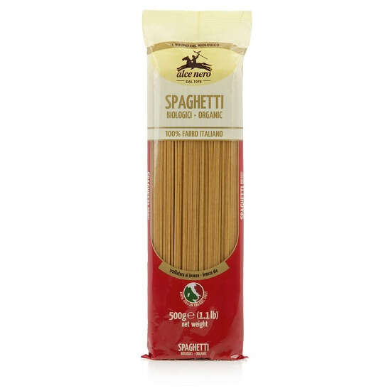 Alce nero - Spaghetti 100% sfarinato di farro bio 500 g