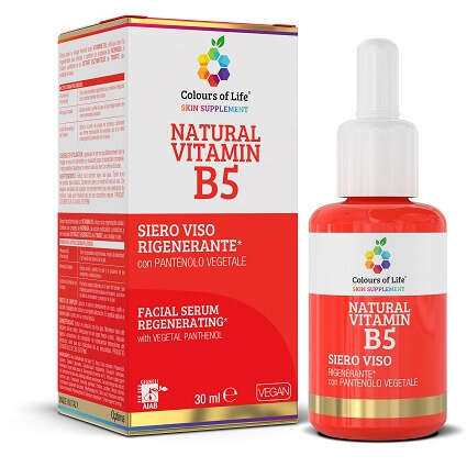 Colours of life - Natural vitamin b5 siero viso 30 ml