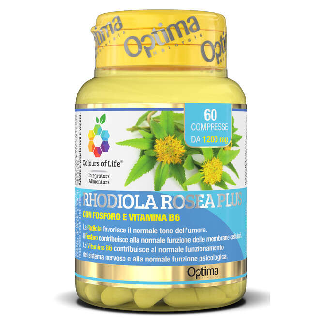 Colours of life - Rhodiola rosea plus 60 compresse 1200 mg